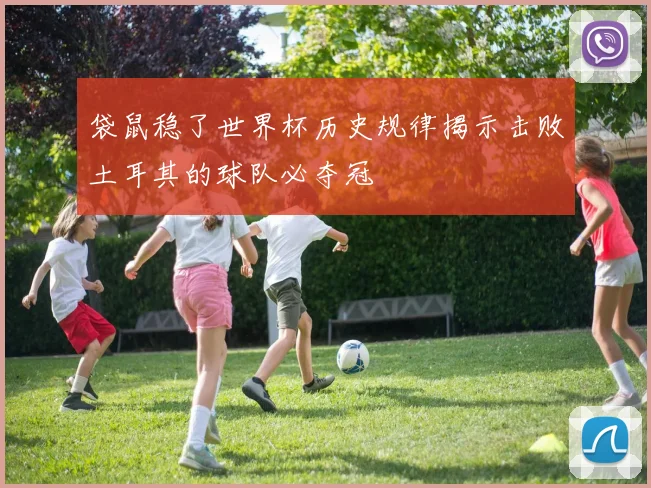 袋鼠稳了世界杯历史规律揭示击败土耳其的球队必夺冠